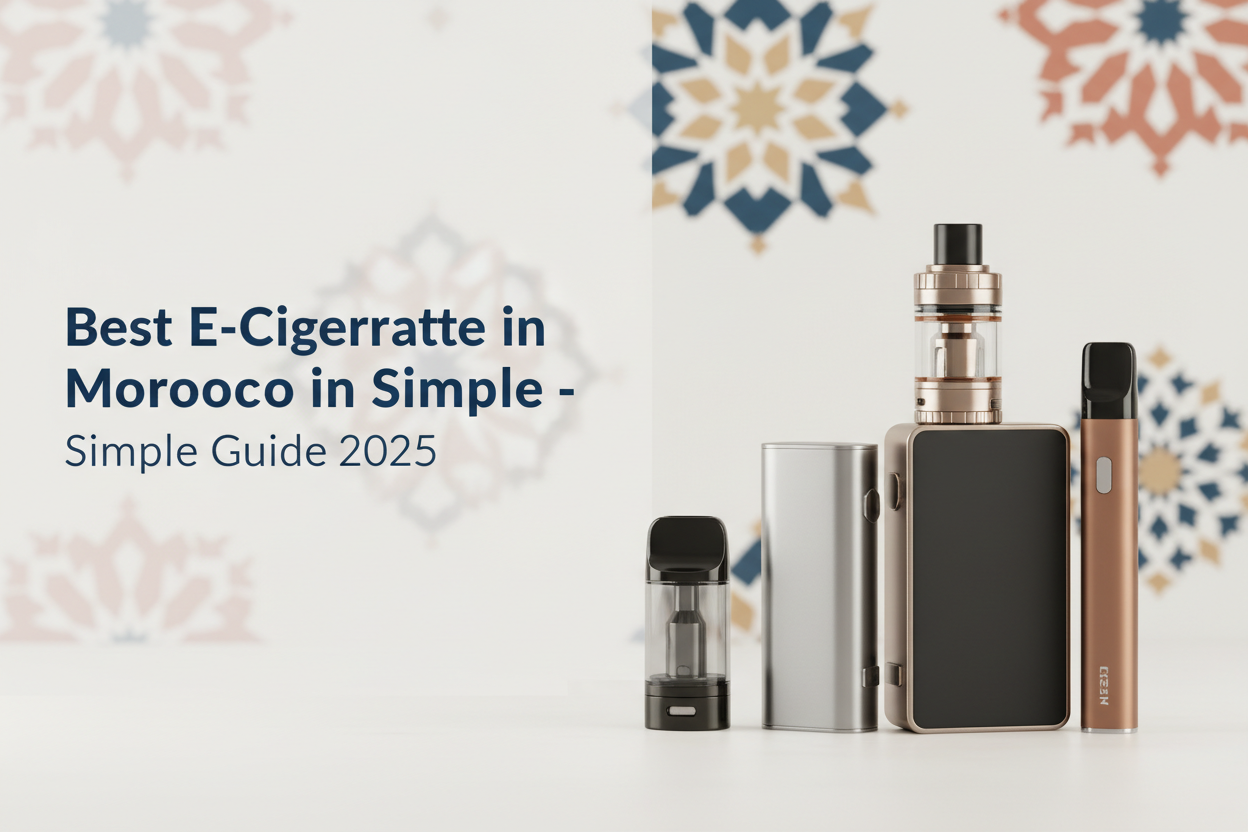 Meilleure cigarette électronique au Maroc – Guide simple 2025