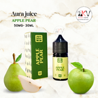 Aura Juice 50mg 30ml – salt de nicotine – saveur Apple Pear
