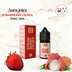 Aura Juice 50mg 30ml – salt de nicotine – saveur Strawberry Lychee