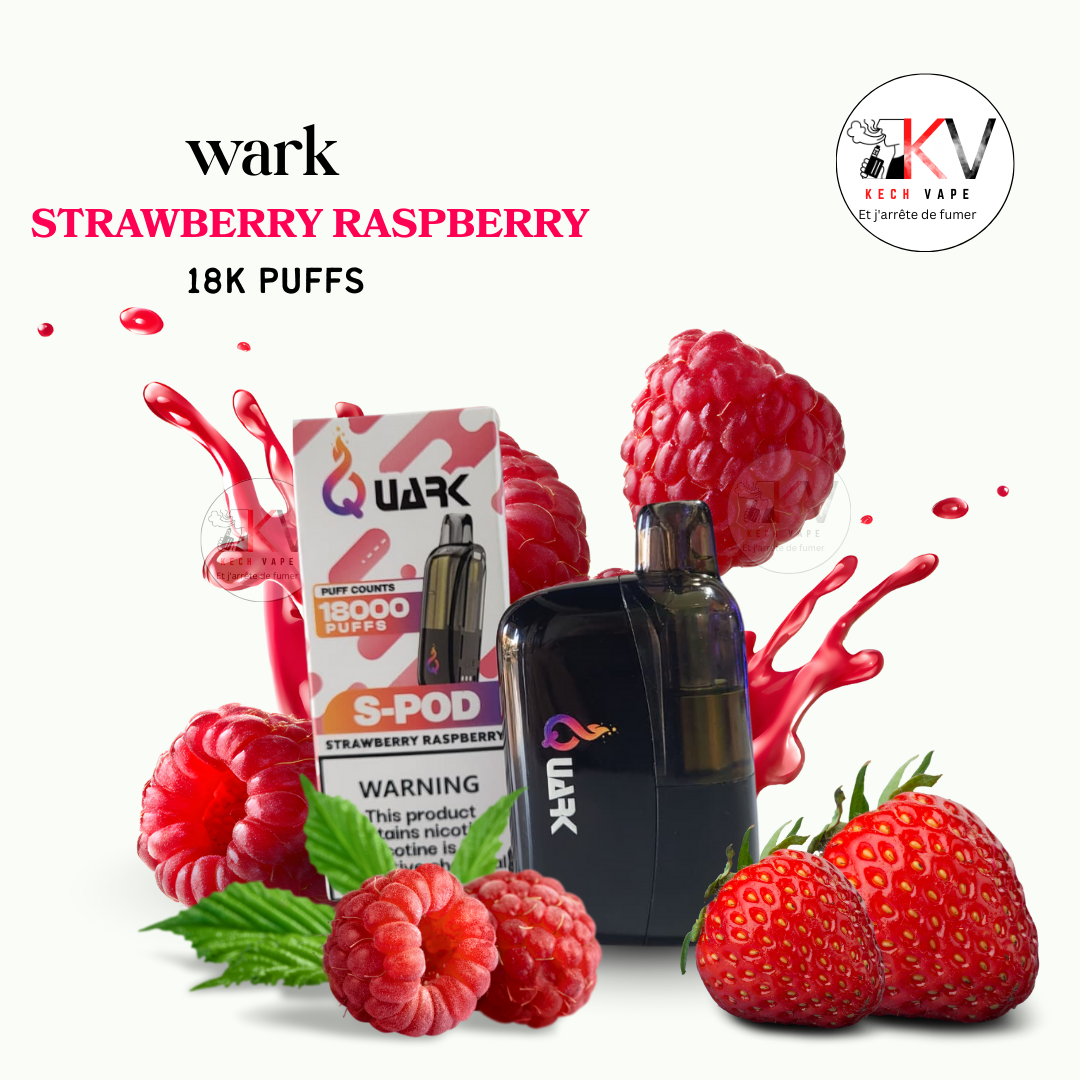 quark S-Pod 18 000 puffs Strawberry Raspberry