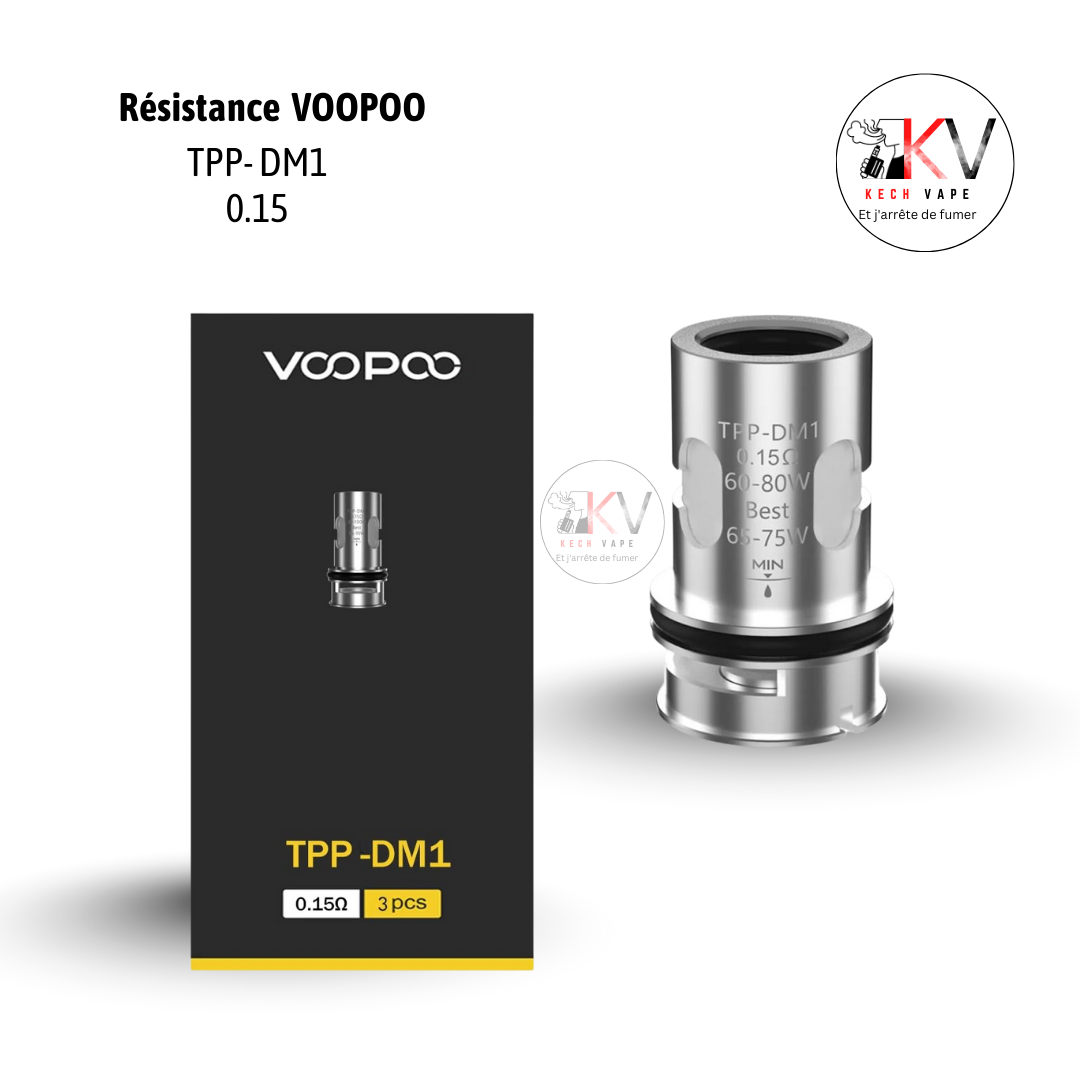 Résistance voopoo 0.15