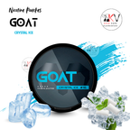 GOAT nicotine pouches CRYSTAL ICE – snus sans tabac - KECHVAPE