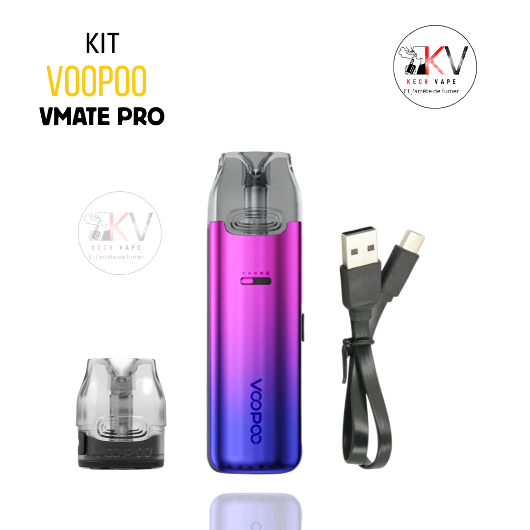 Kit Voopoo Vmate Pro pod system rechargeable