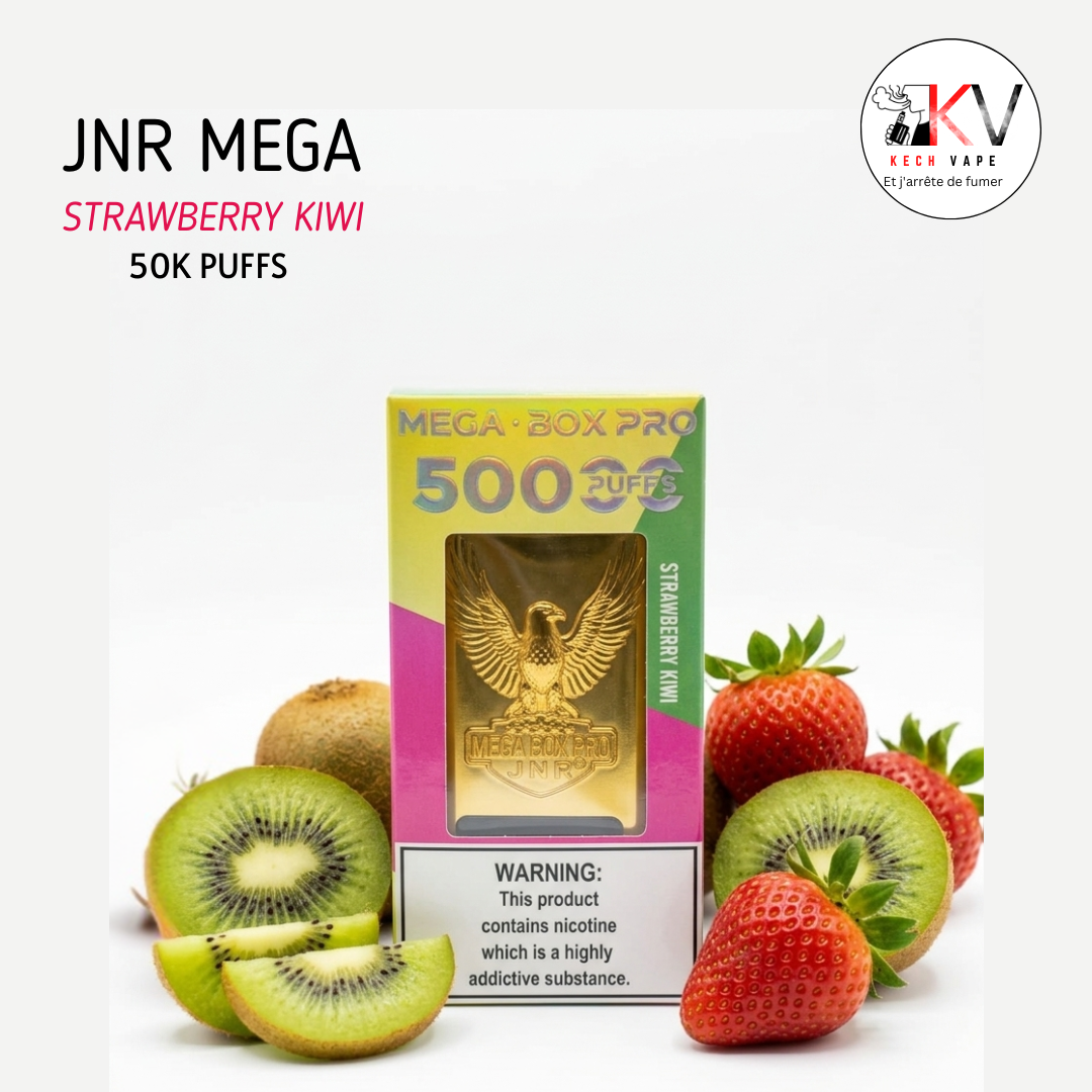 JNR Mega BOX 50K Cigarette jetable 50 000 puffs | Kech Vape Maroc KECHVAPE JNR Mega BOX 50K Cigarette jetable 50 000 puffs | Kech Vape Maroc KECHVAPE