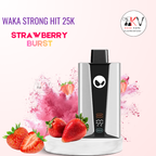 WAKA Strong Hit 25K vape jetable saveur STRAWBRRY BURST – KechVape Marrakech