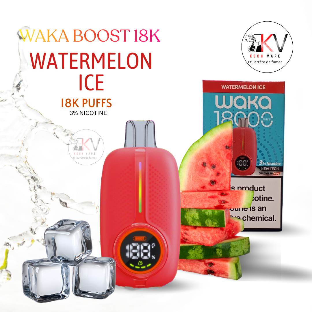 WAKA Boost - 18k PUFFS