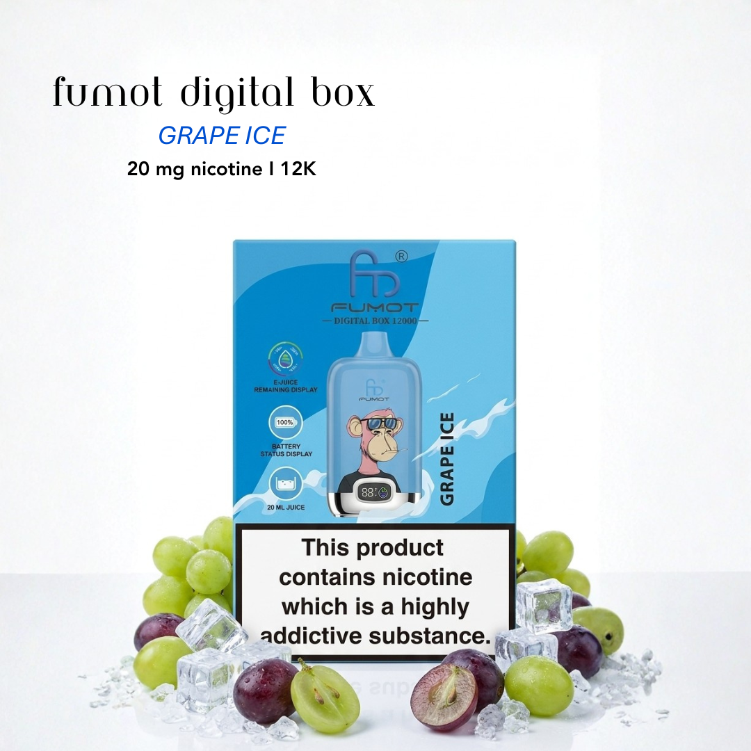 FUMOT Digital Box 12K Puffs |2% Nic