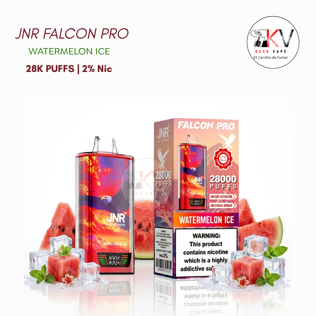 JNR- FALCON PRO 28K PUFFS | 2%Nic