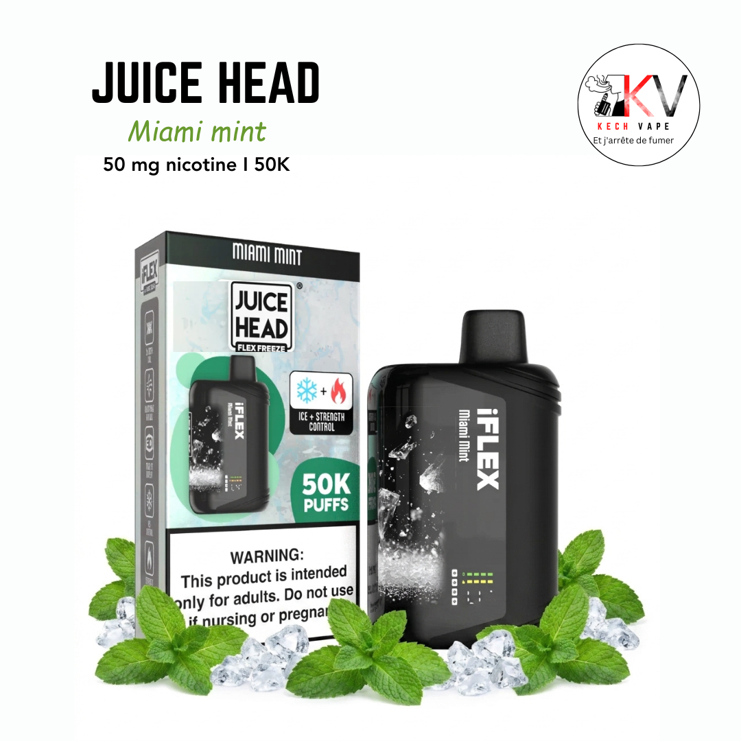 JUICE HEAD 50K PUFFS- 5% Nic