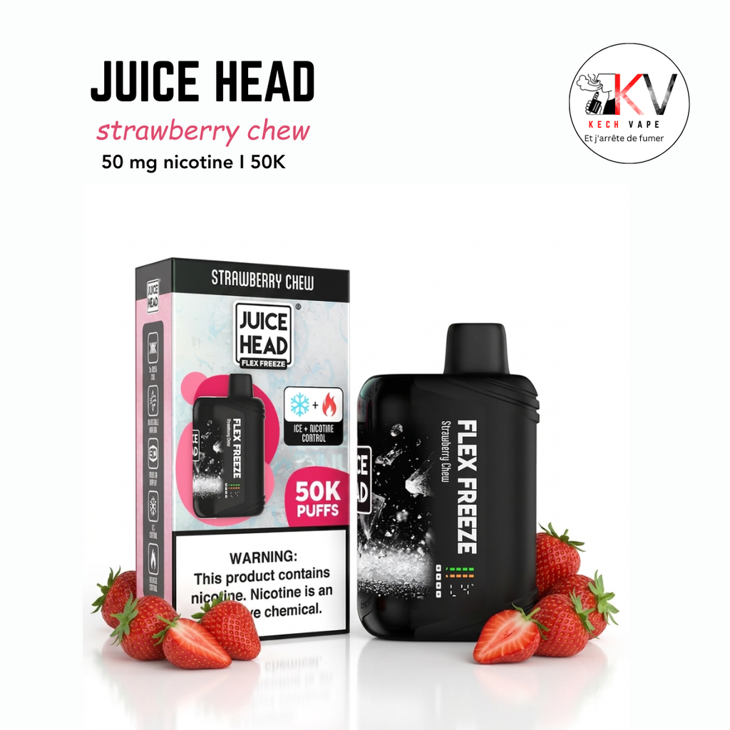 JUICE HEAD 50K PUFFS- 5% Nic