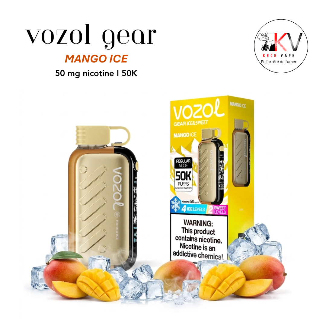 VOZOL GEAR - 50K Puffs | 5% Nic