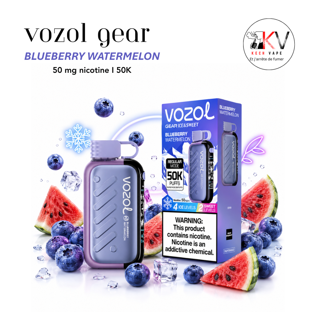 VOZOL GEAR - 50K Puffs | 5% Nic