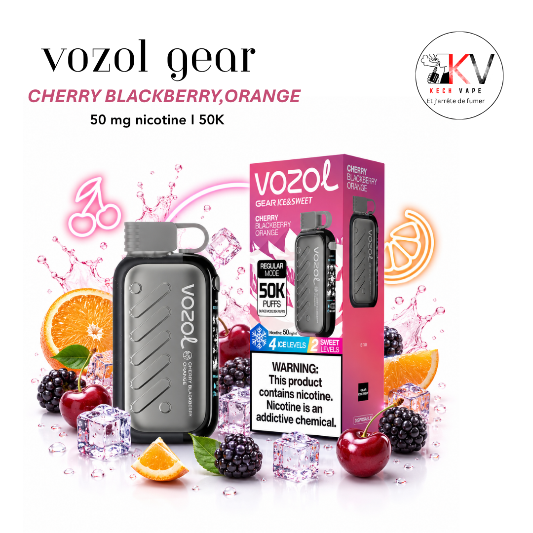 VOZOL GEAR - 50K Puffs | 5% Nic