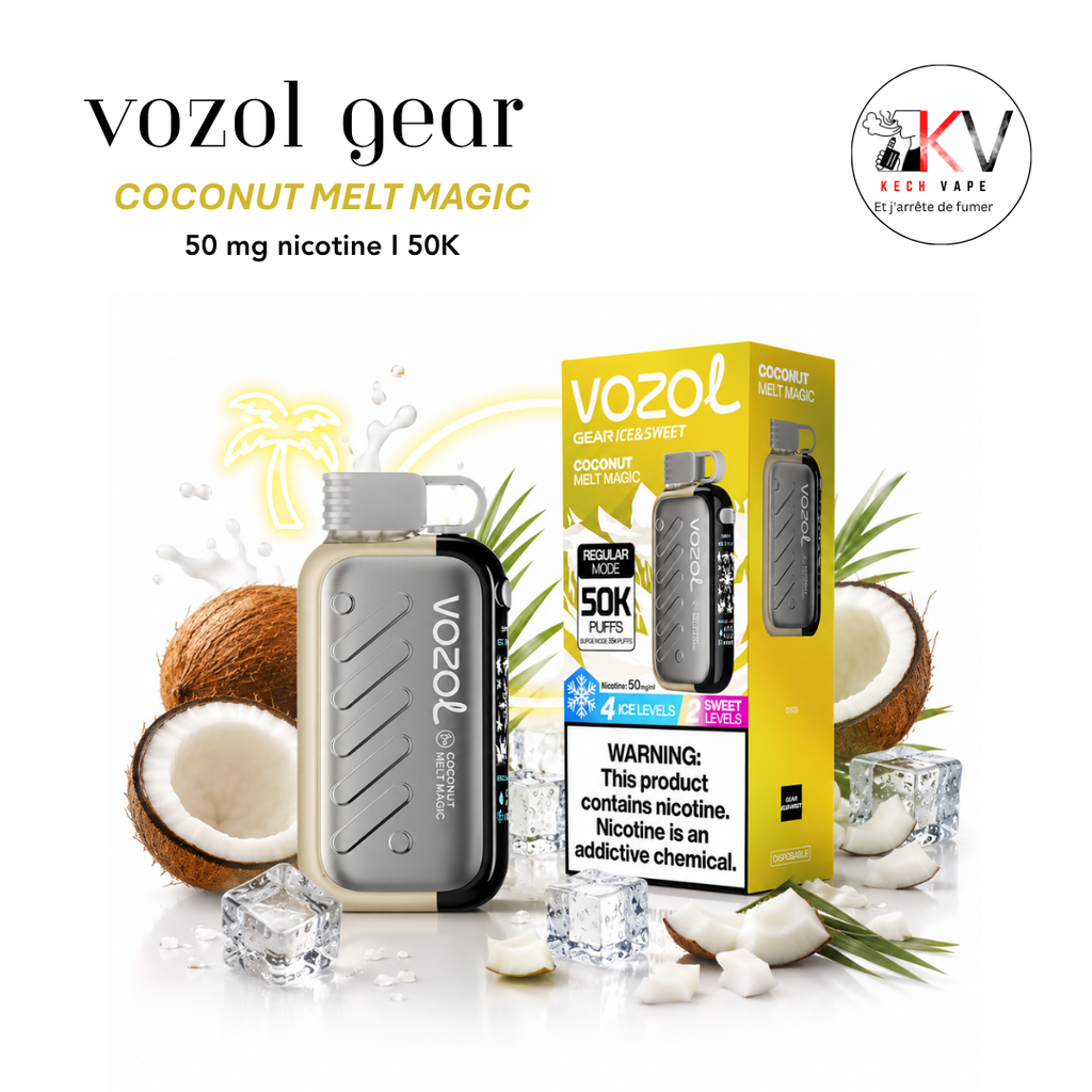 VOZOL GEAR - 50K Puffs | 5% Nic