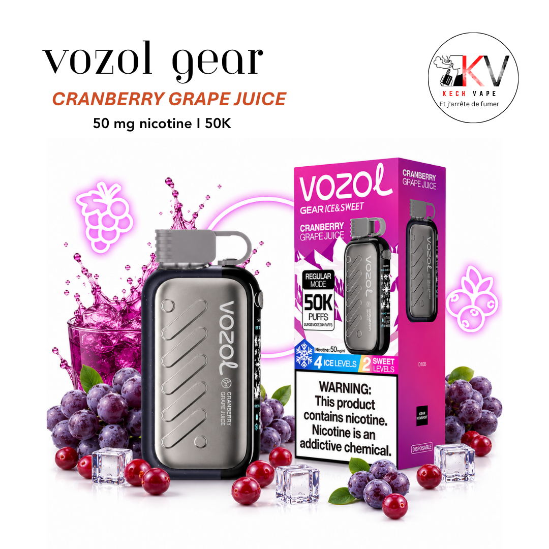 VOZOL GEAR - 50K Puffs | 5% Nic