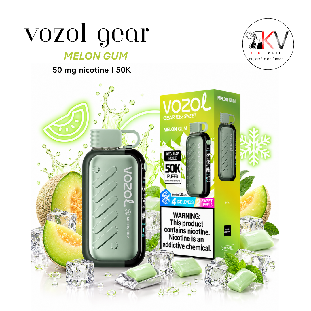 VOZOL GEAR - 50K Puffs | 5% Nic