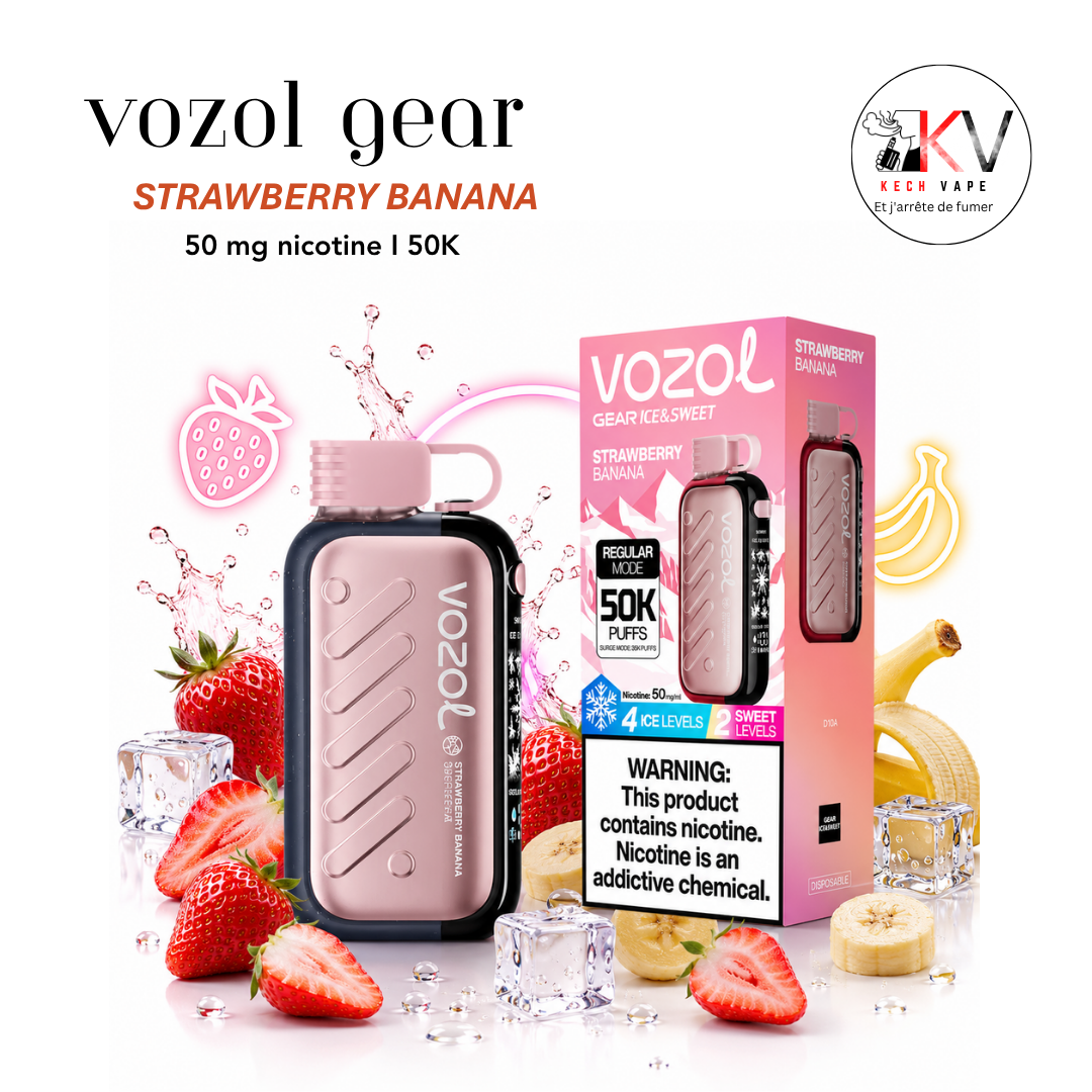 VOZOL GEAR - 50K Puffs | 5% Nic