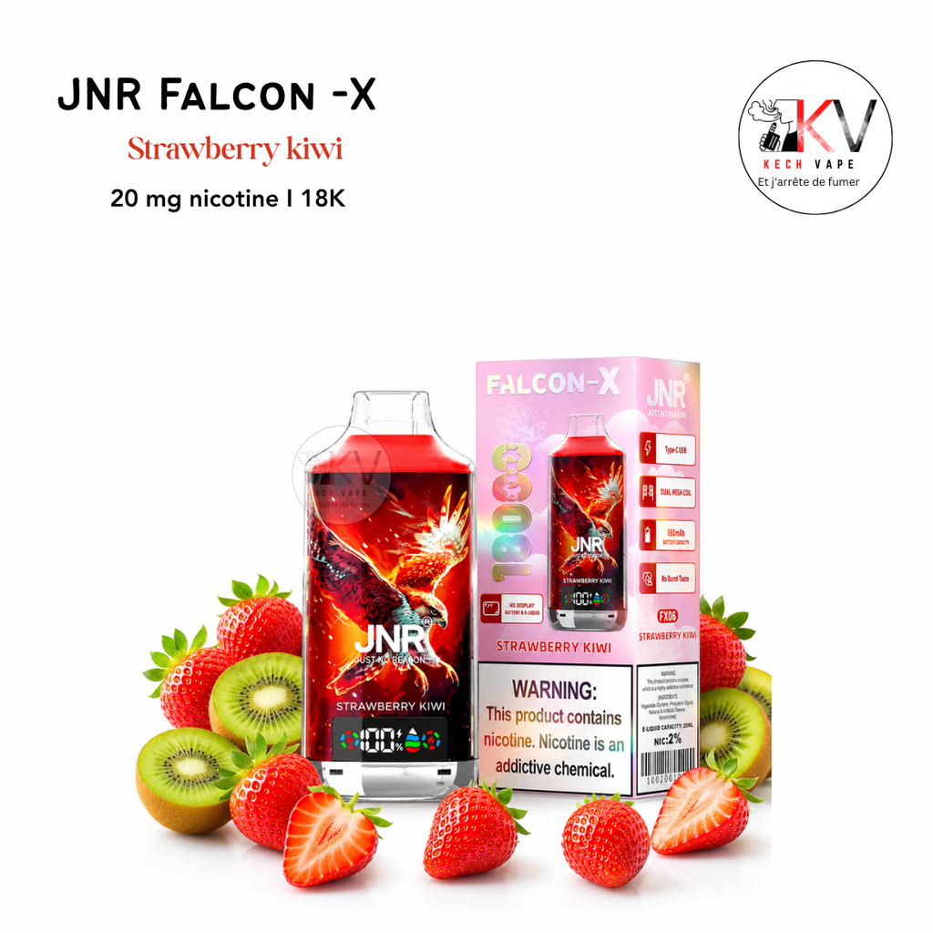 Jnr FALCON-X 18K PUFFS