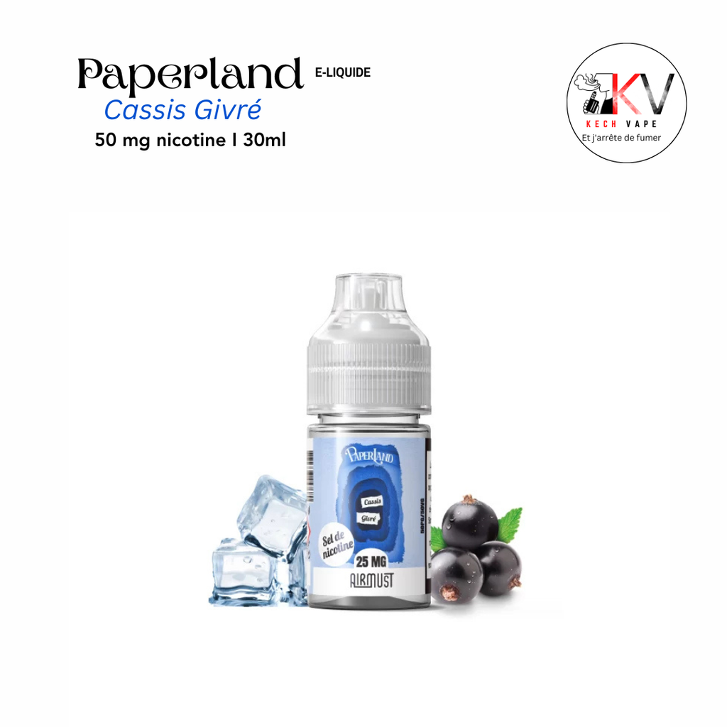 E-Liquide Paperland 30ml |50mg