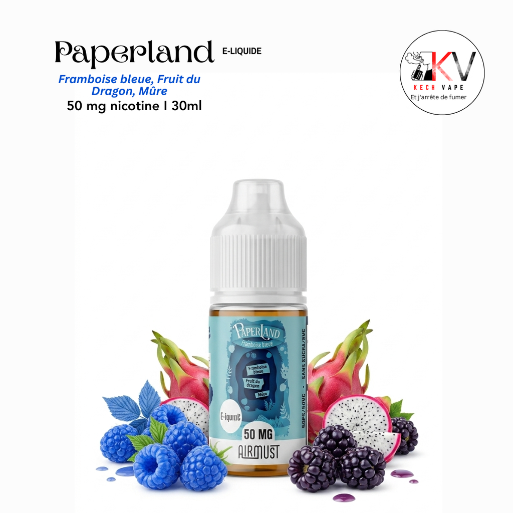 E-Liquide Paperland 30ml |50mg