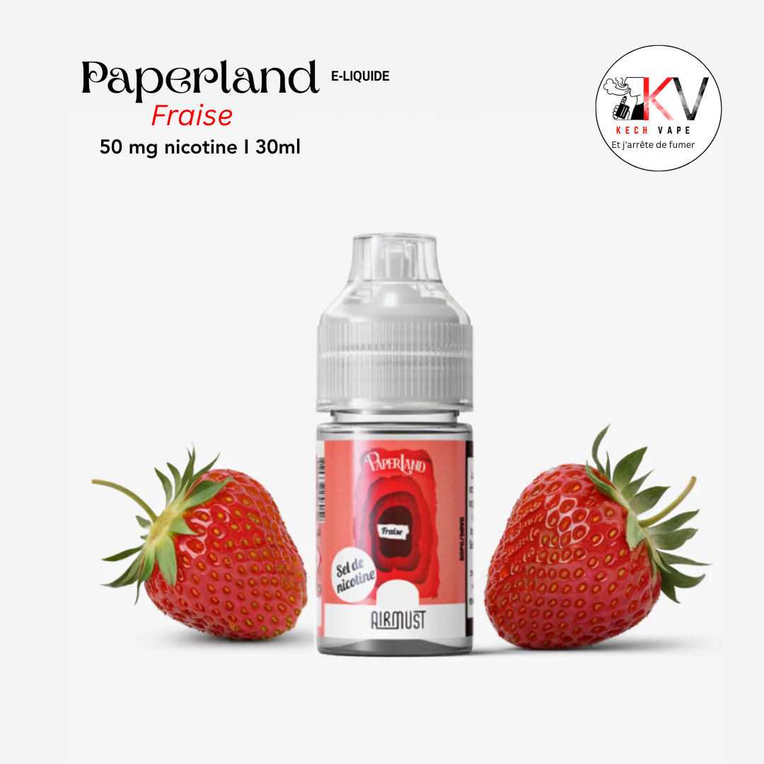 E-Liquide Paperland 30ml |50mg
