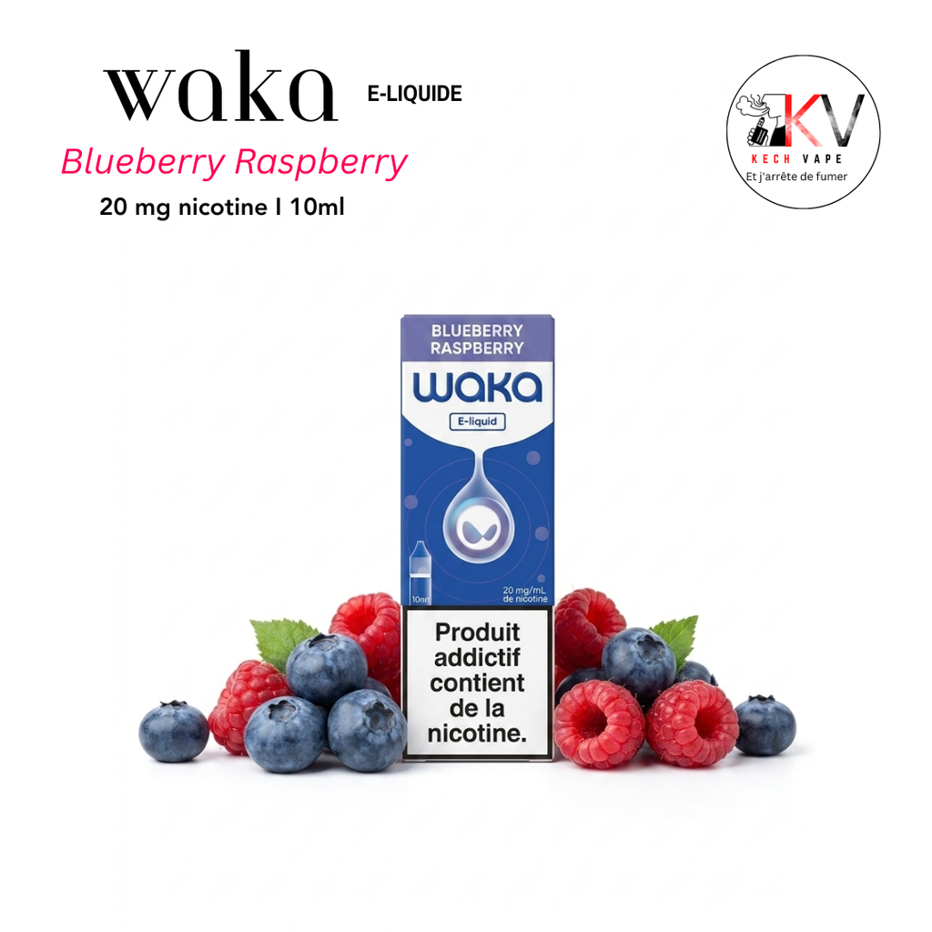 Waka E-liquide  II 10ml - 20mg