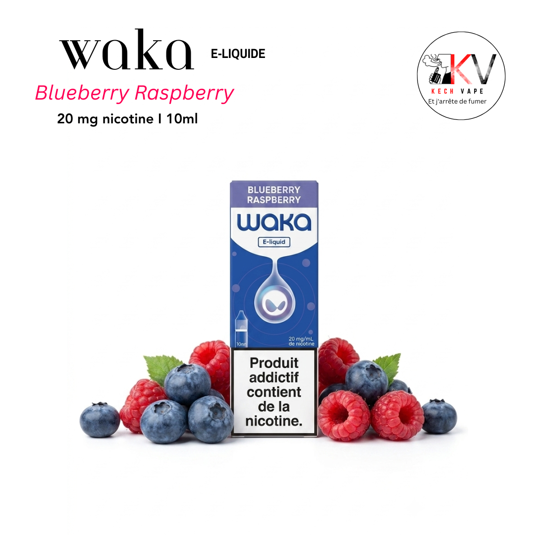Waka E-liquide  II 10ml - 20mg