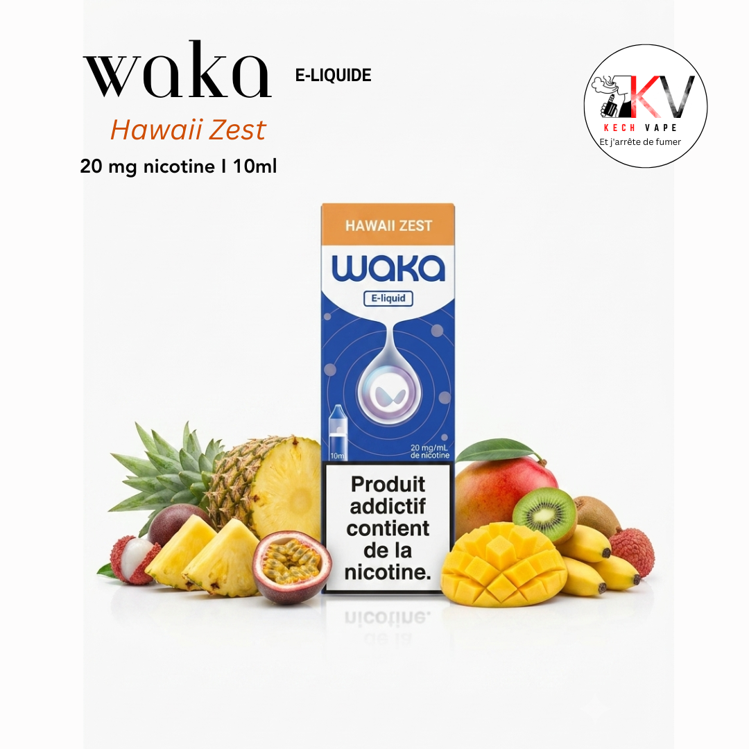 Waka E-liquide  II 10ml - 20mg