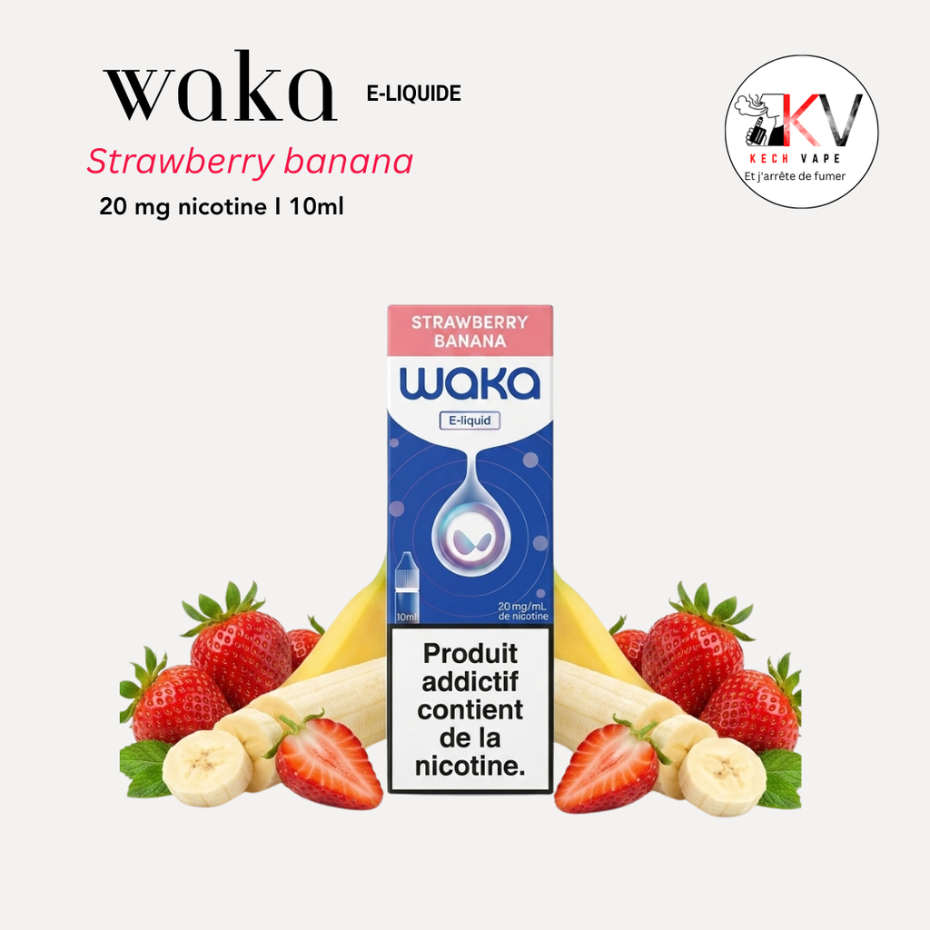 Waka E-liquide  II 10ml - 20mg